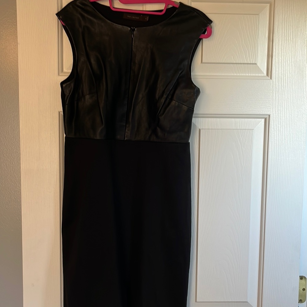 Limited Dress Leather Top dress